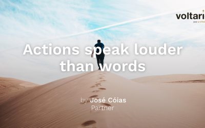 Actions speaks louder than words